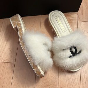 chanel house slippers